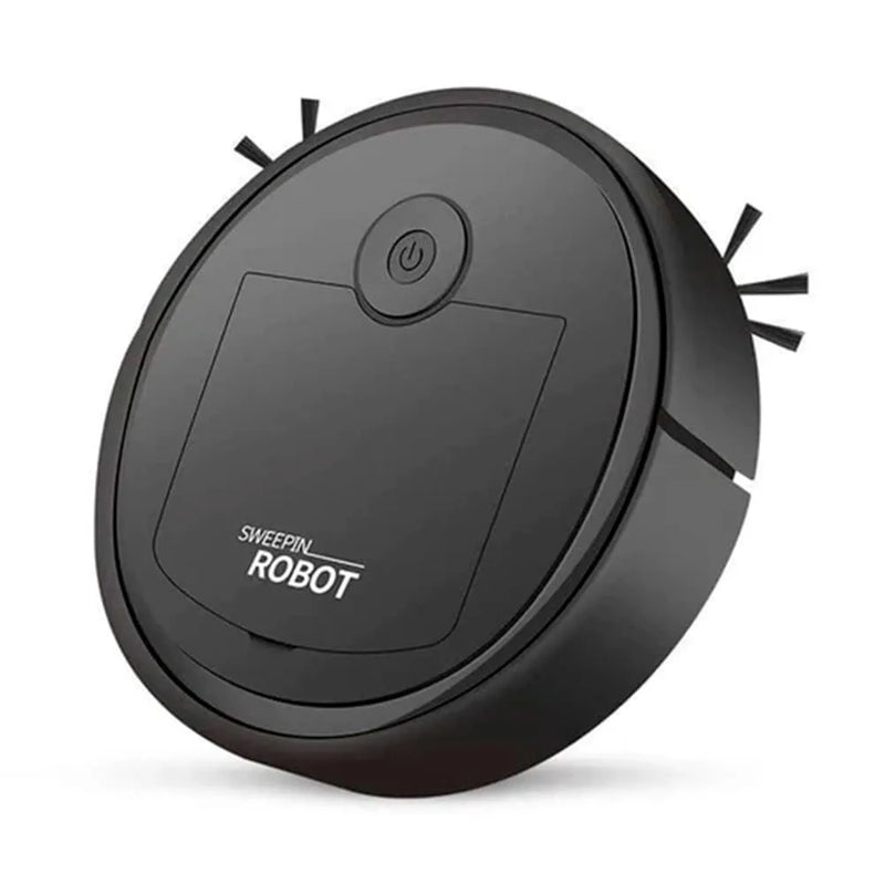 Mini Robô Aspirador de Pó 3 em 1 Bivolt - Impecável e Sem Esforço